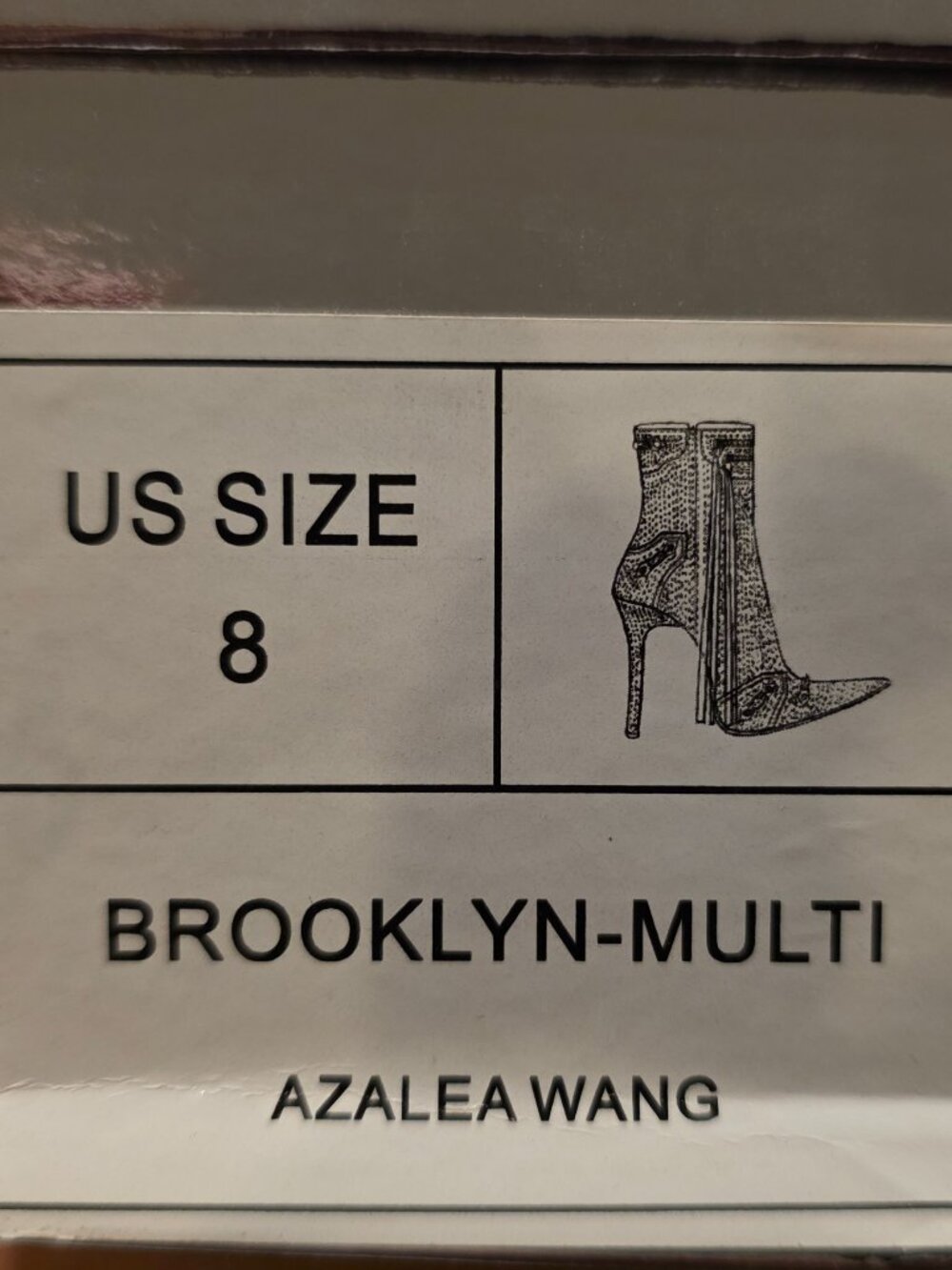 Azalea Wang Bling Heels size 8 - Picture 8 of 8